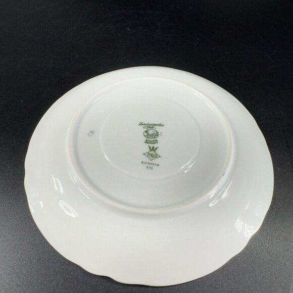 Hutschenreuther Selb Porcelain Blenheim Cup Saucer Pasco Bavaria Germany Set 2 - Picture 13 of 15